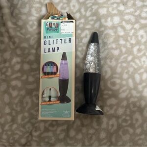 Mini Glitter Lamp - colorful!!